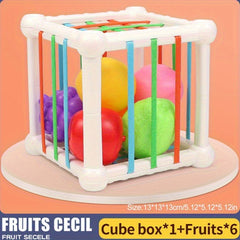 Infant Fruit Stacking Toy Set - Educational Play