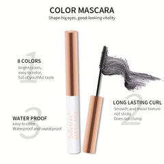 Waterproof Eyelash Primer & Mascara: Lengthens, Curls, Thickens