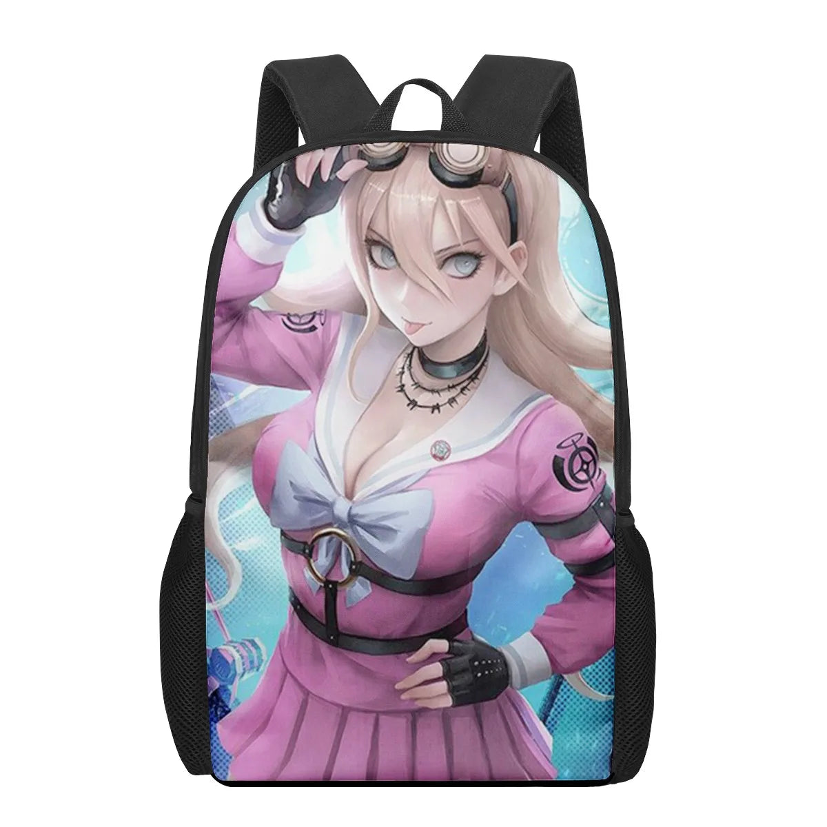 Danganronpa Miu Iruma Student Book Bag 16inch Backpack School Bag Mochilas