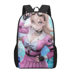 Danganronpa Miu Iruma Student Book Bag 16inch Backpack School Bag Mochilas
