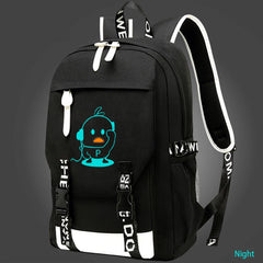 Reflective Waterproof Backpack with USB Charging Port