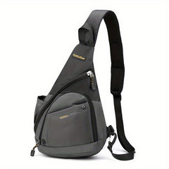 Men's Water Resistant Crossbody Bag for Outdoor Travel