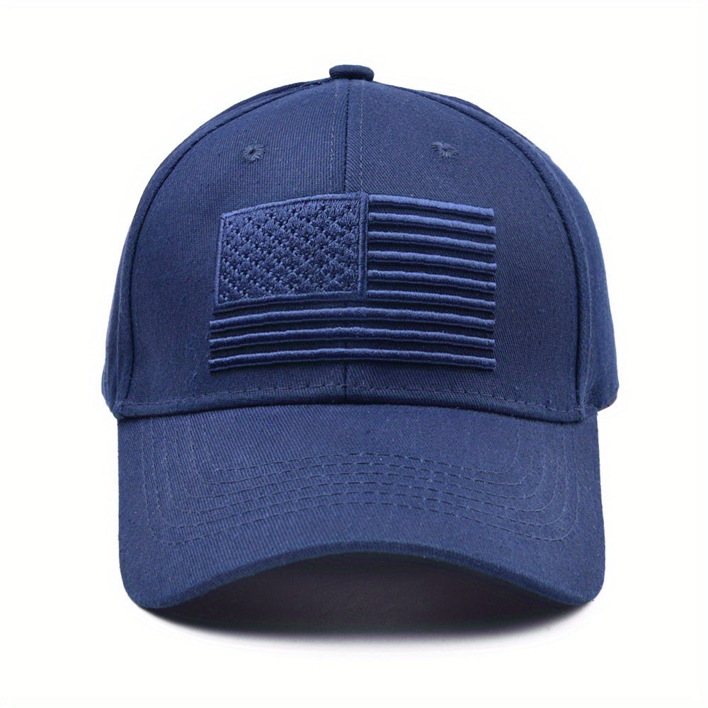 Flag Embroidery Baseball Cap Patriotic Independence Dad Hat