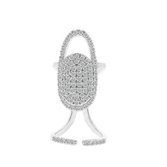 Geometric Diamond Open Nail Ring Temperament Manicure Set Ring