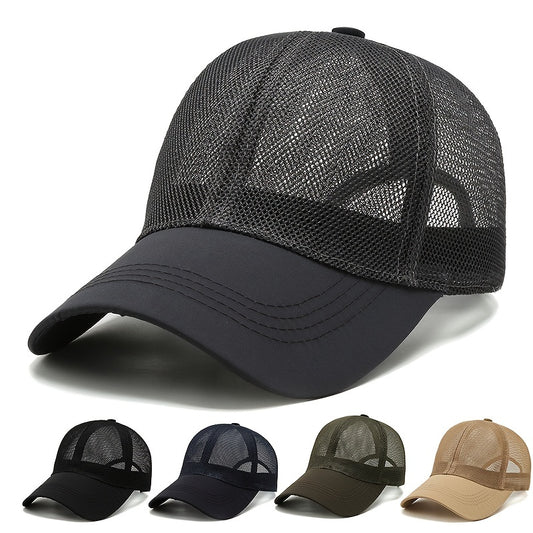 Men's Summer Mesh Cap Lightweight Baseball Cap