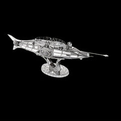 3D Metal Jigsaw Puzzle Model DIY Boat Military Series Birthday Gift