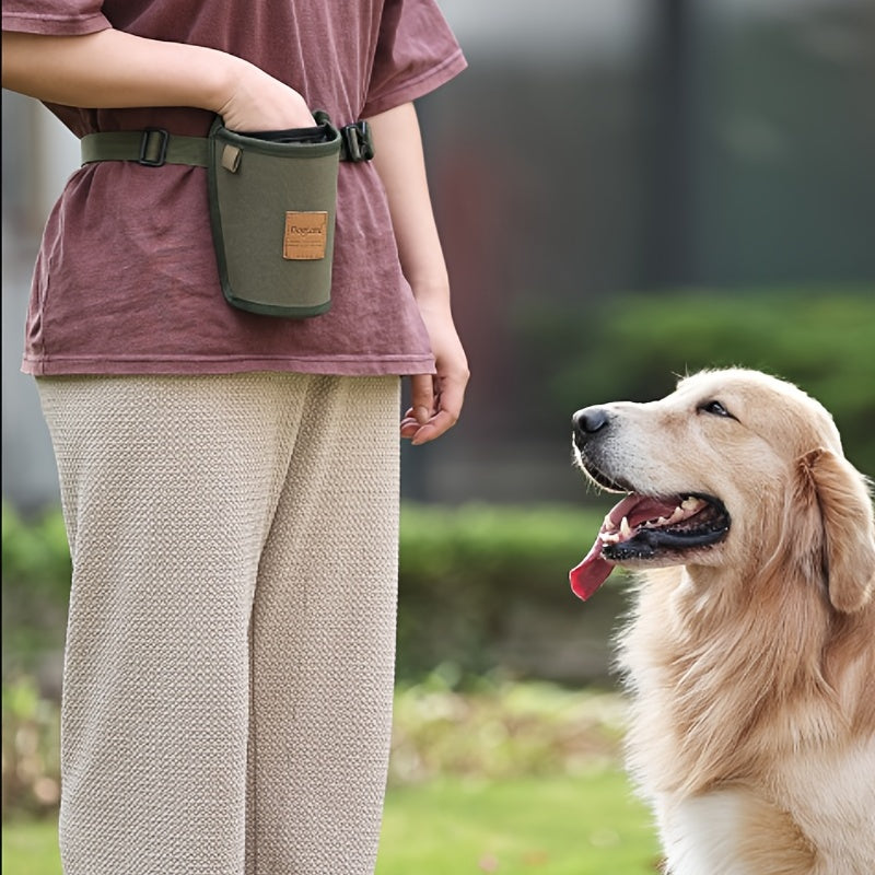 Small Dog Treat Pouch for Training Outdoor Use