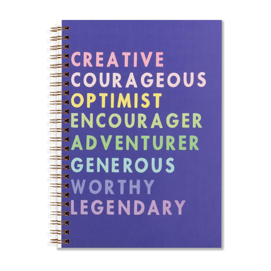 Artistic Butterfly & Animal Notebook 13 97x21 08cm Purple Journal