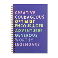 Artistic Butterfly & Animal Notebook 13 97x21 08cm Purple Journal