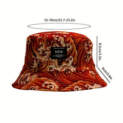 Double Sided Foldable Fisherman Hat Outdoor Sun Visor