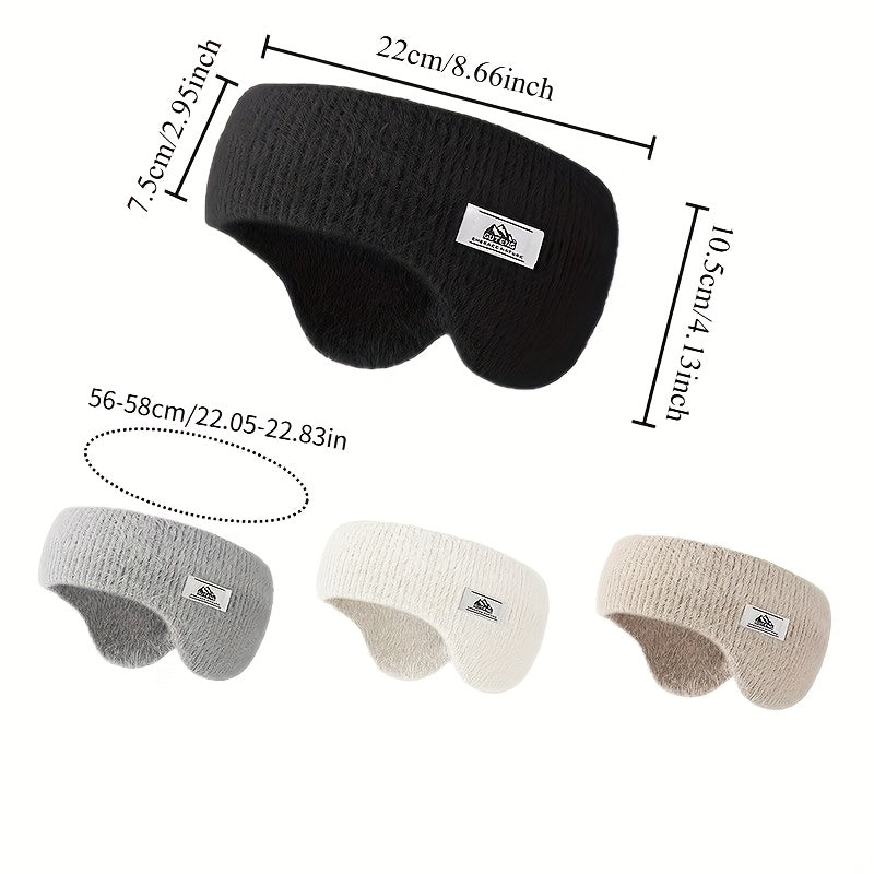 Winter & Autumn Ear Muffs Windproof Cold Resistant Soft Comfortable Unisex