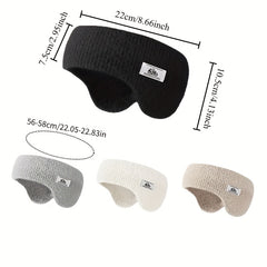 Winter & Autumn Ear Muffs Windproof Cold Resistant Soft Comfortable Unisex