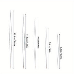 5pcs Beading Needle Set Big Eye Necklace Threading Tool