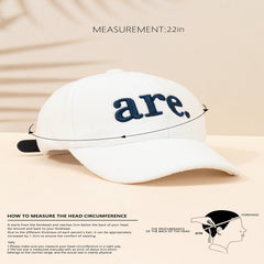 Women Baseball Cap Hat Embroidery Solid Baseball Hat Autumn Winter Thermal