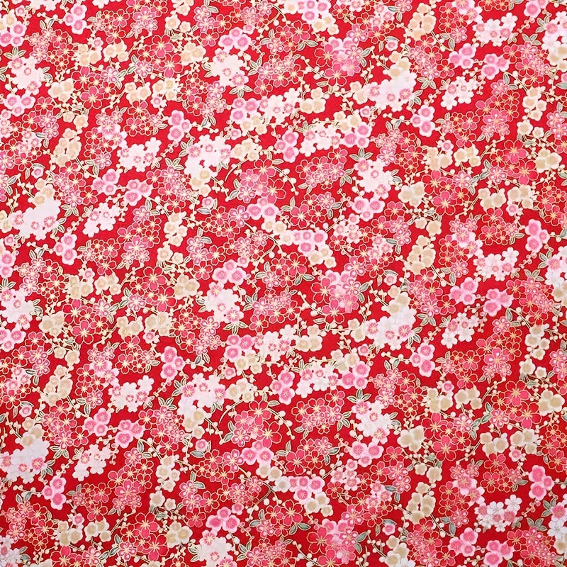 1pc 150 59 37 4in Bronzing Quilting Fabric Cotton Craft DIY Doll Clothes Fabric