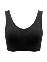 Plus Size Wireless Bra Comfortable Stretchy Sport