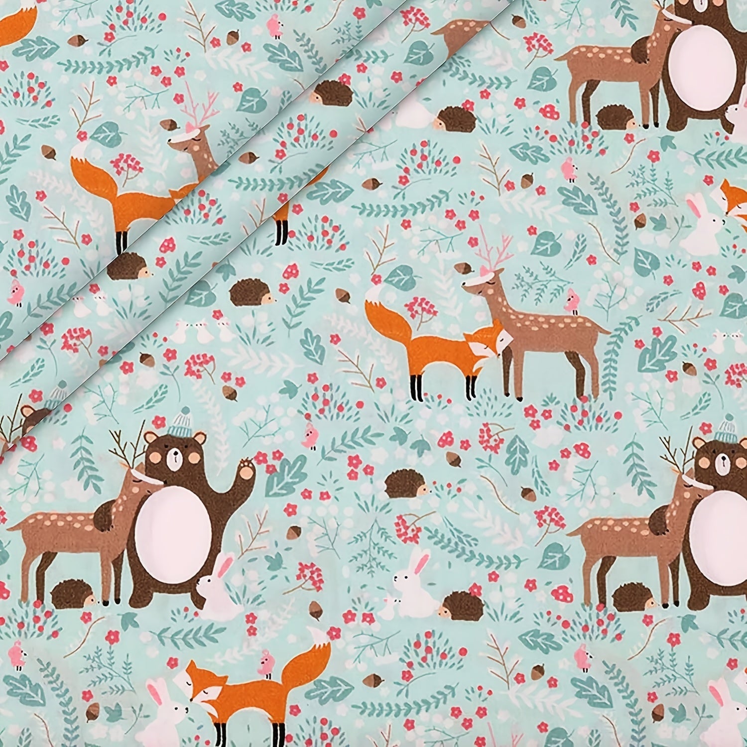 8pcs 100% Cotton 20x20 Quilting Craft Fabric Precut Square Sheet