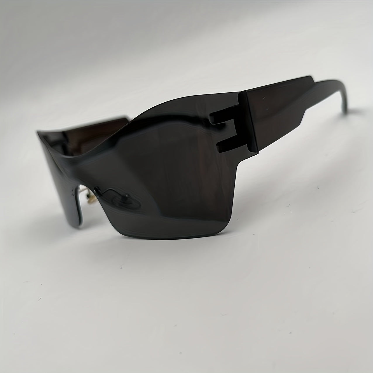 Men's Cycling Windproof Sports Sunglasses Y2K Rimless Decorative Eyewear