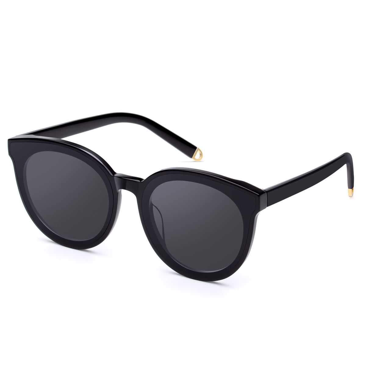 Round Sunglasses Anti Light Nylon Lens Glasses UV400