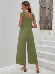 Wide Leg Jumpsuit Sleeveless for Spring & Summer