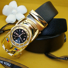 Men's Casual PU Leather Belt