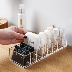 Cosmetics Storage Box Makeup Organizer Plastic Desktop Storage