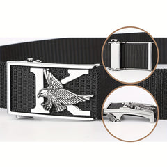 Eagle Auto Buckle Casual Sports Belt for Men