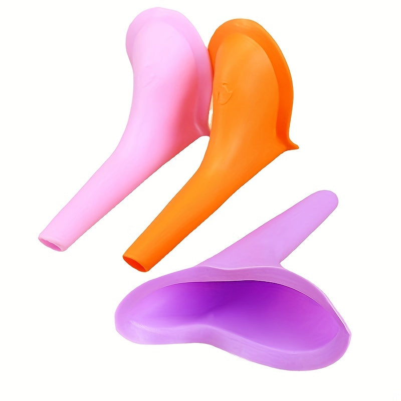 Portable Silicone Women Urinal Funnel For Outdoor Travel Camping