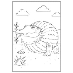 Adult Coloring Book-Whimsical Creatures & Bizarre Scenes-Italian Brainrot Art