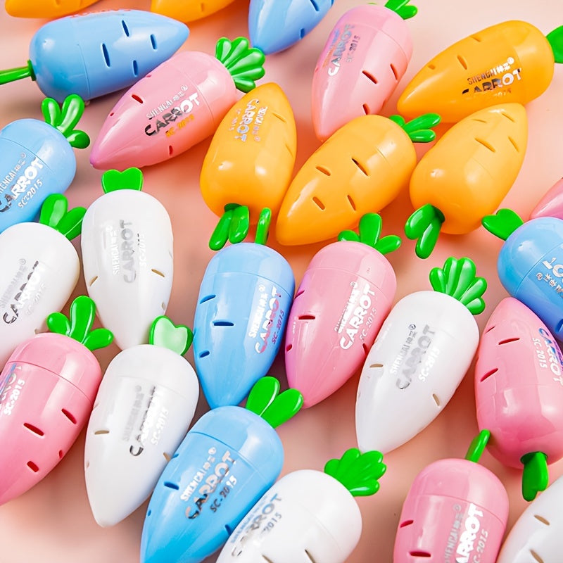 Cartoon Carrot Pencil Sharpener Stationery Candy Pencil Sharpener