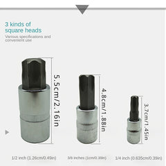 Hex Socket Wrench T-shaped Wrench Bit Set