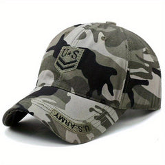 Camouflage Men's Baseball Cap Sunshade Hat Outdoor Peaked Cap