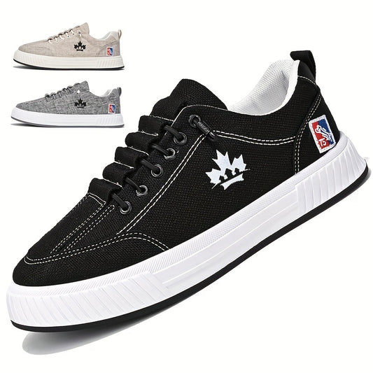 Men's Skate Shoes Lace Up Non Slip Sneakers