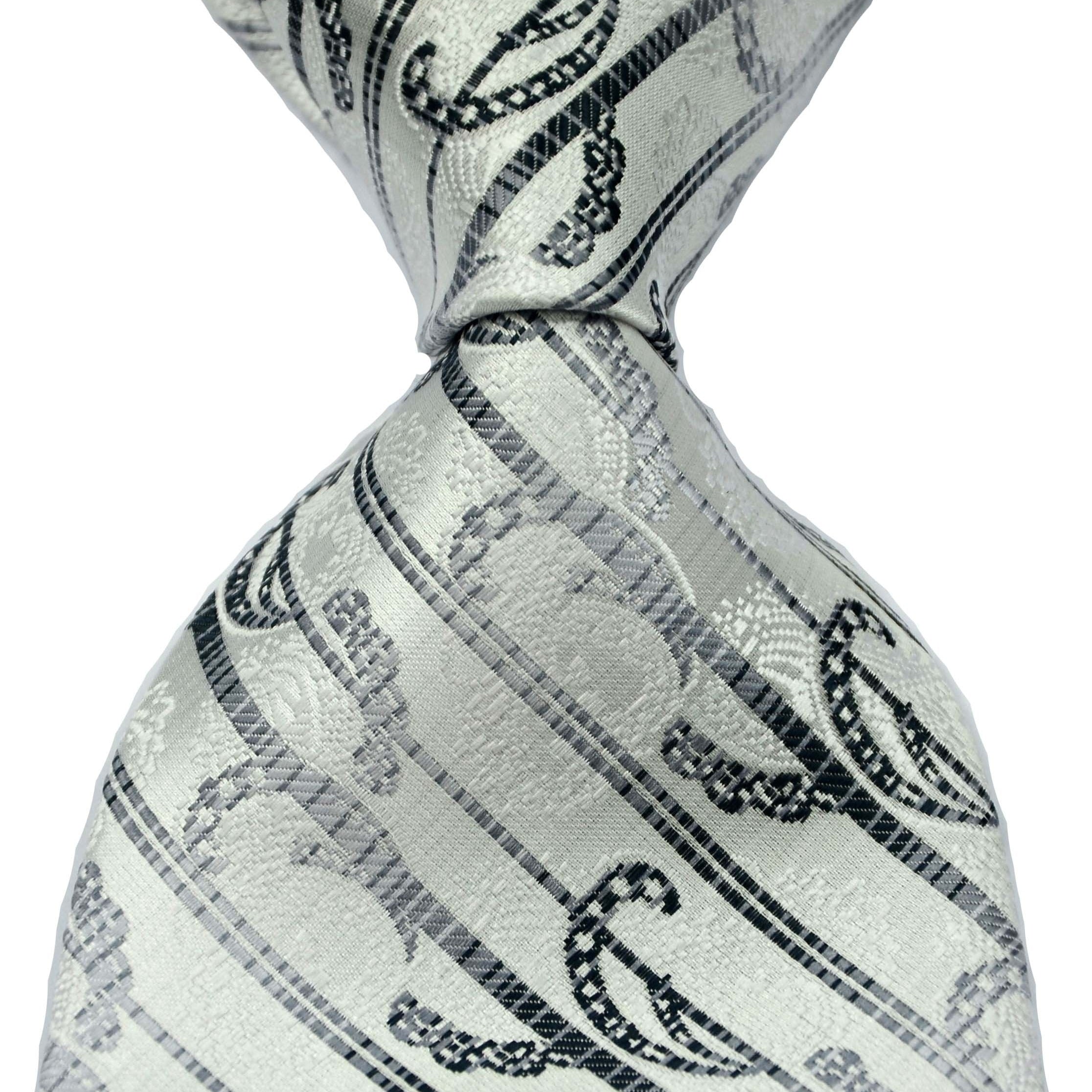 Men's Classic Necktie Patterned Tie Business Striped Party Wedding Tie