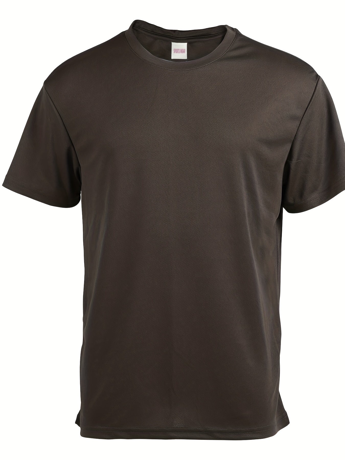 5pcs Men's Quick Drying Performance T-Shirts for Outdoor Gym