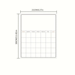 A4 Magnetic Message Board Blackboard Sticker for Home & Office