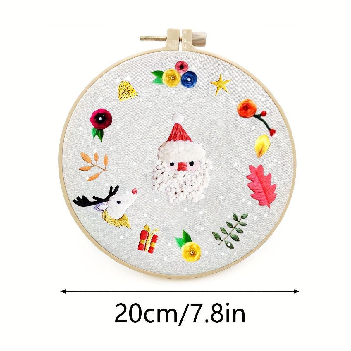 DIY Santa 3D Embroidery Material Bag