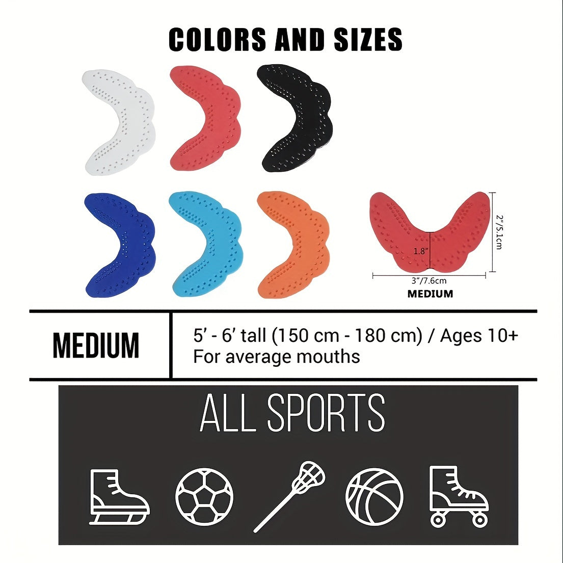 Sports Mouthguard Tooth Brace Teeth Protection Mouth Guard