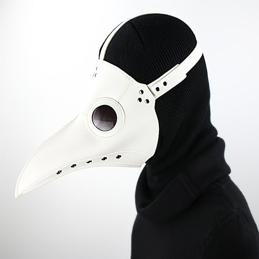 Men's Steampunk Halloween Plague Bird Mouth Doctor Mask Headgear