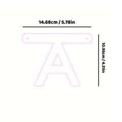 DIY Letter Character Paper Pull Flag Set for Birthday Party Decoration