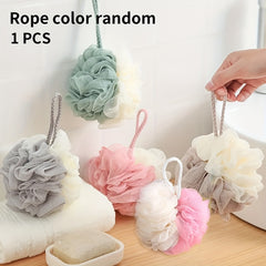 Soft Mesh Bath Sponge Balls Cleaning Brush Shower Puff Body Cleaner