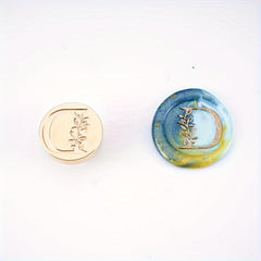 Letter Pattern Seal Brass Seal Head For Sealing Wax