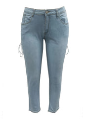 Sexy Lace Up Skinny Jeans