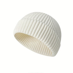Outdoor Warm Knitted Beanie Hat for Autumn & Winter