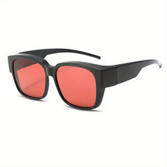 Myopia Glasses Cover Mirror Women's Polarized UV Sunglasses