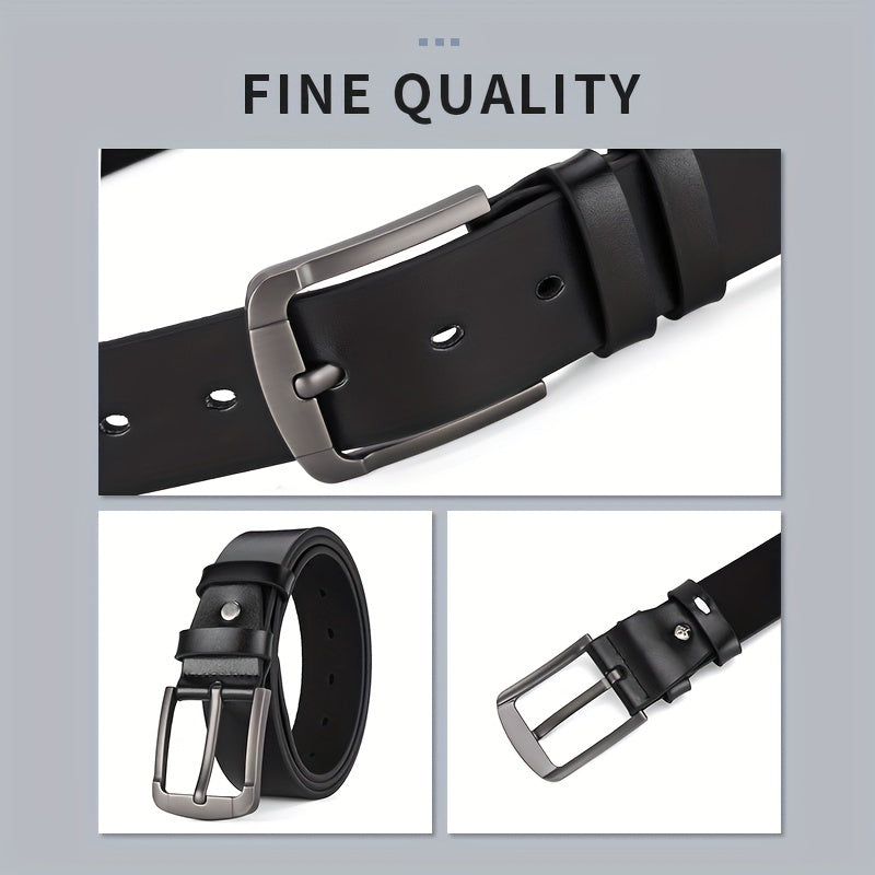 Men's Buckle Belt for Outdoor Party Holiday Business Gift
