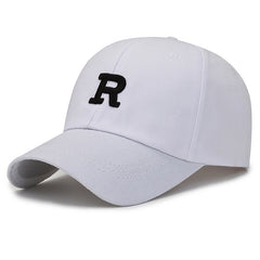 Men's Letter Embroidered Cotton Baseball Cap