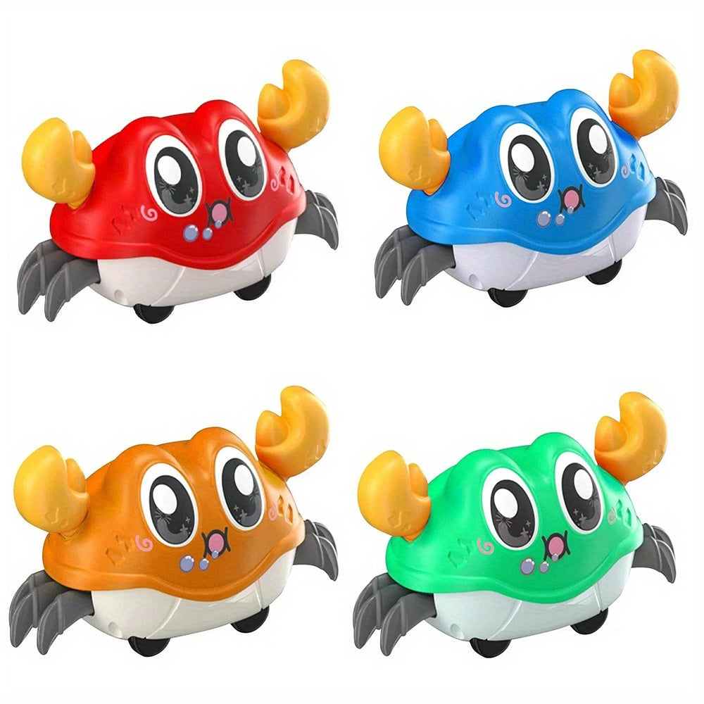 Crawling Crab Tummy Time Toy Set for Kids