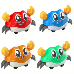 Crawling Crab Tummy Time Toy Set for Kids