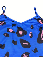  Leopard Print Comfort Cami Nightdress
